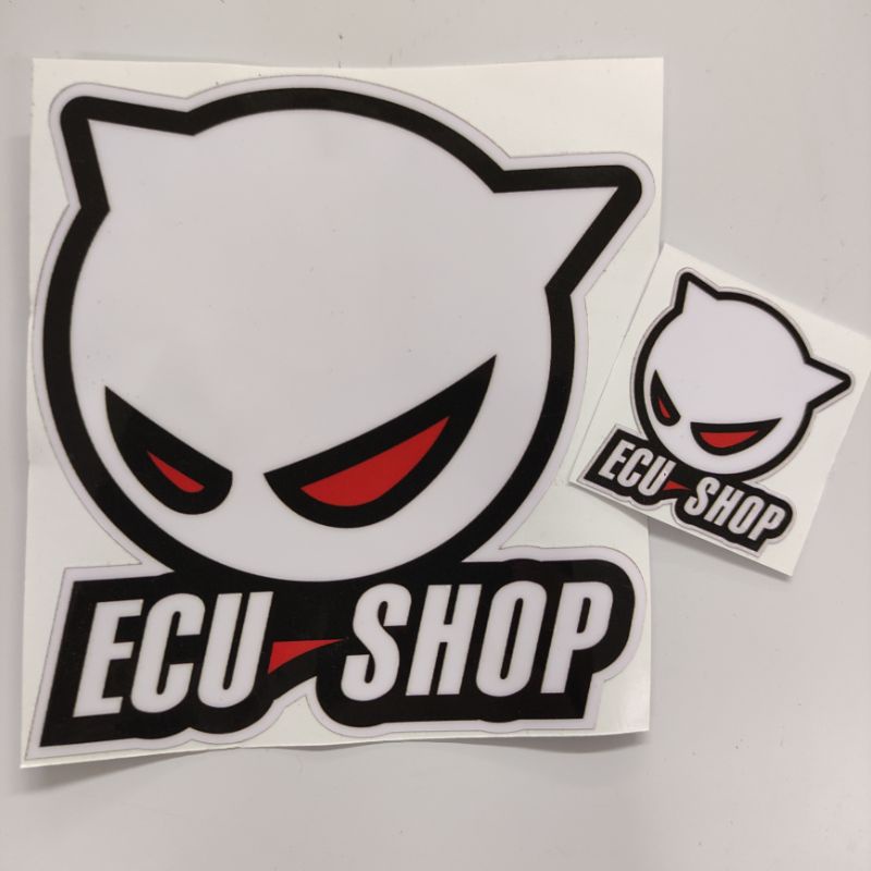ECU SHOP Sticker Design Ecu Shop Buy 1 Free 1 Shopee Philippines