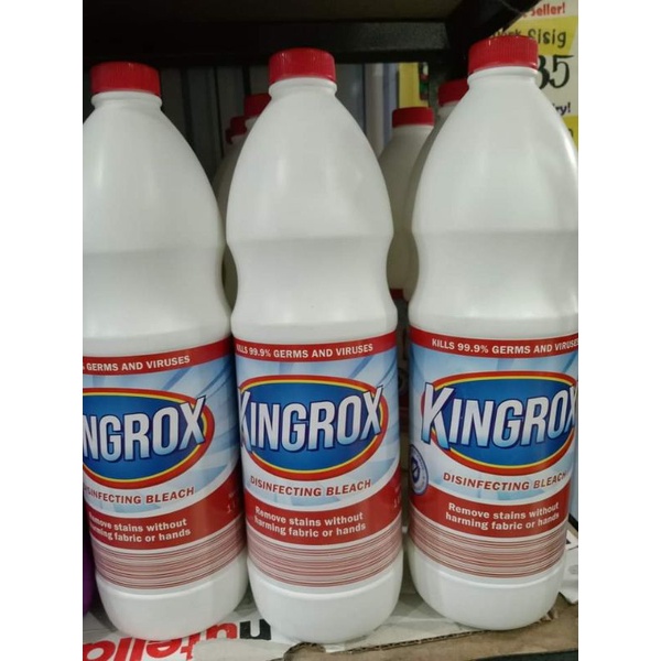 Kingrox Disinfecting Bleach 1 liter or 500 ml Shopee Philippines