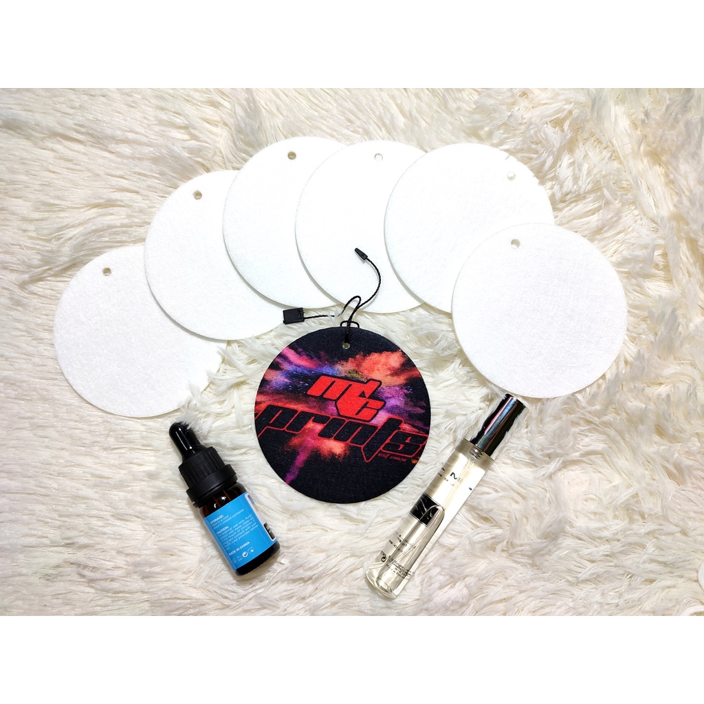 Sublimation Blank Air Freshener Circle (6pcs) Shopee Philippines