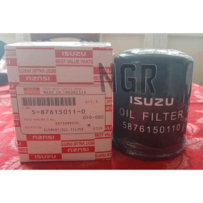ORIGINAL Isuzu Best Value Oil filter for Isuzu Traviz and Isuzu