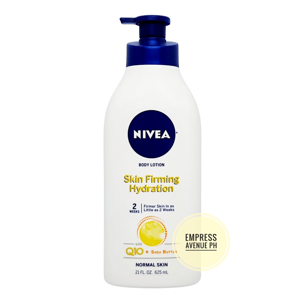 Nivea Skin Firming Hydration Body Lotion with Q10 + Shea Butter 625ml