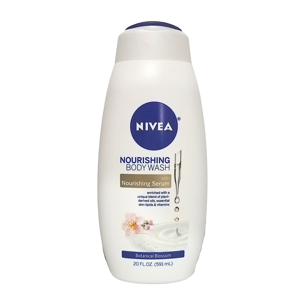 Nivea Nourishing Body Wash With Nourishing Serum Botanical Blossom