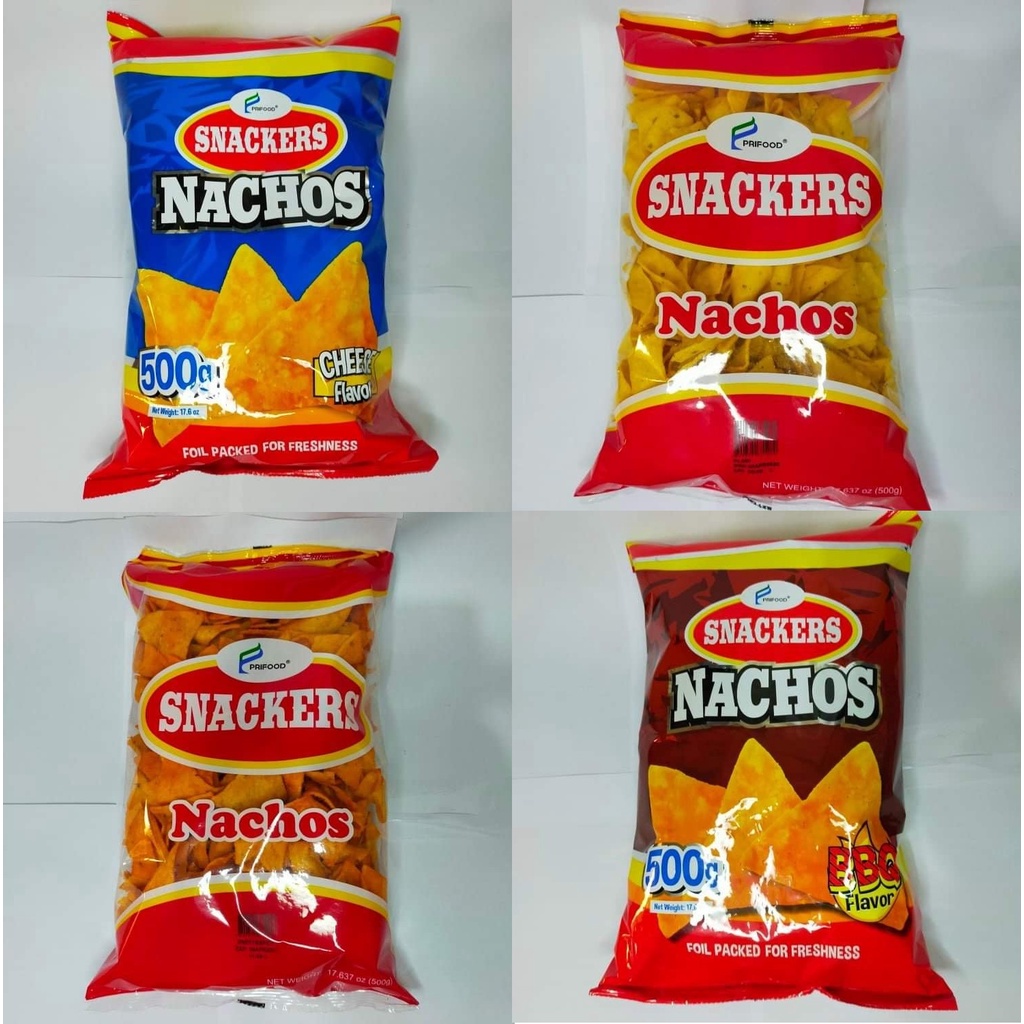 Snackers Nachos Chips, Prifoods 500g Shopee Philippines