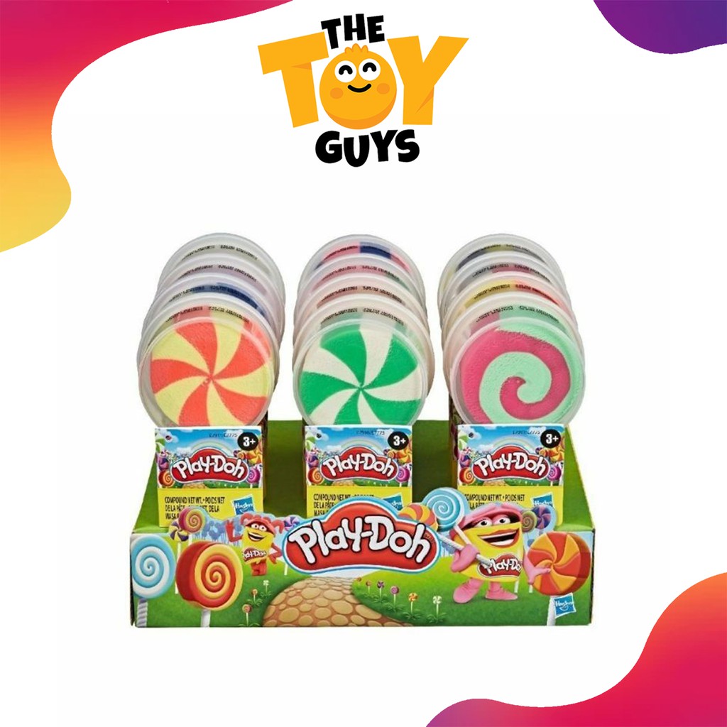 PlayDoh Lollipop Candy Molds (Assorted Colours) Shopee Philippines