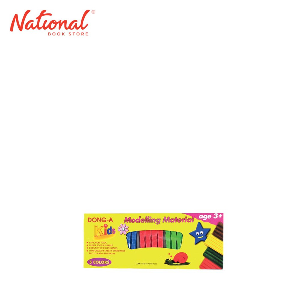 DongA Kids Modelling Clay 1153Mct5 5 Colors National Book Store