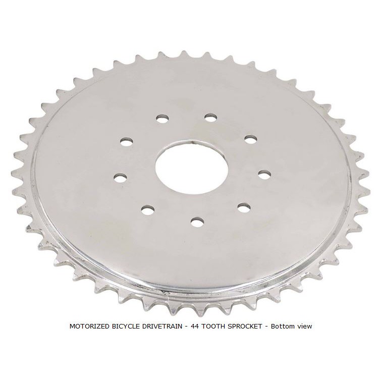 9 Hole 44 Tooth Chain Sprocket for 49cc 66cc 80cc Engine Motorized