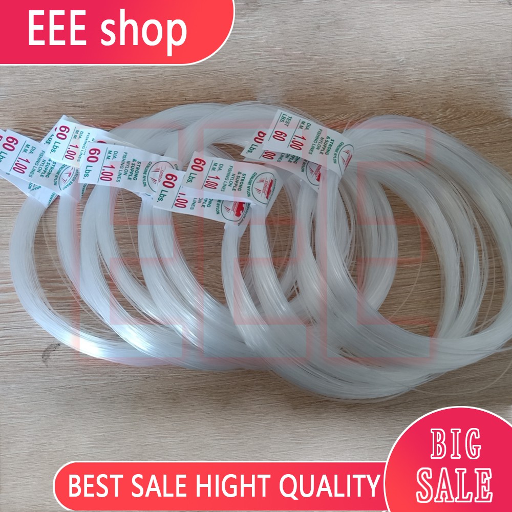 (10ROLL) NYLON MONOLINE/NYLON STRING TANSI 60 70 80 90100 Shopee