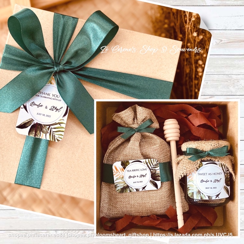 GIFT SET 3 SOUVENIRS GIFT BOX GIVEAWAYS Shopee Philippines