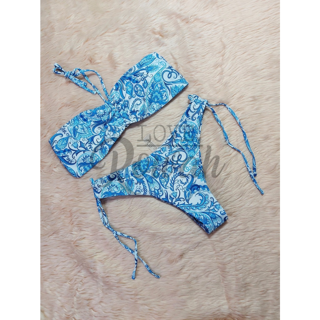 Bandana print bikini swimwear Shopee Philippines