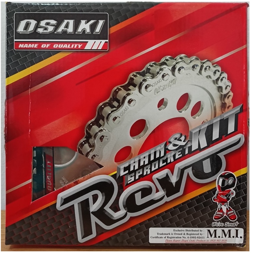 CHAIN & SPROCKET KIT OSAKI for SMASH/RsJ/SHOOTER Shopee Philippines