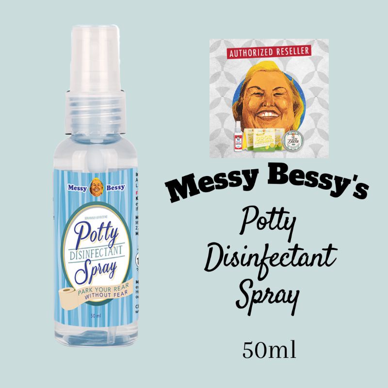 Messy Bessy's Potty Disinfectant Spray 50ml Shopee Philippines