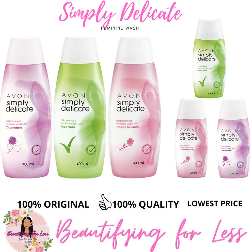 AVON SIMPLY DELICATE FEMININE WASH Shopee Philippines