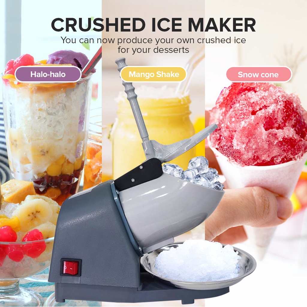 Ice Crusher Electric Ice Crasher Machine 500W Ice Crusher Machine