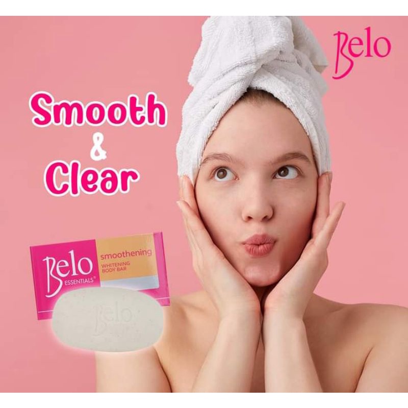BELO SMOOTHENING+WHITENING BODY BAR 135G Shopee Philippines