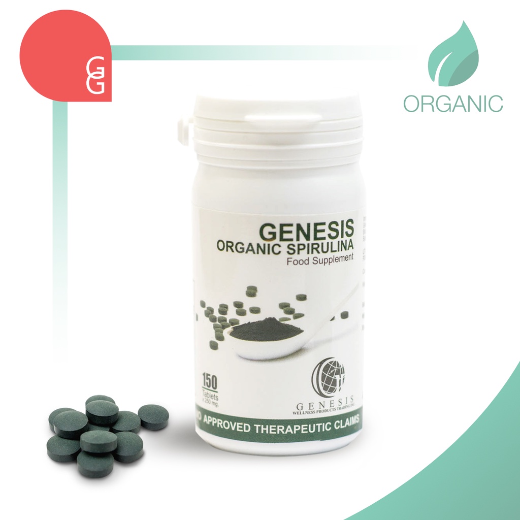 Genesis Spirulina 300 Tablets Super Food with Immunity Booster 2