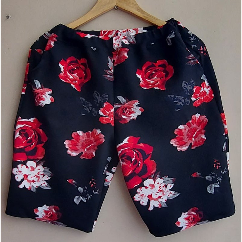 New Tokong Short with 2 side pocket for Girl /Women Adult, Knee length