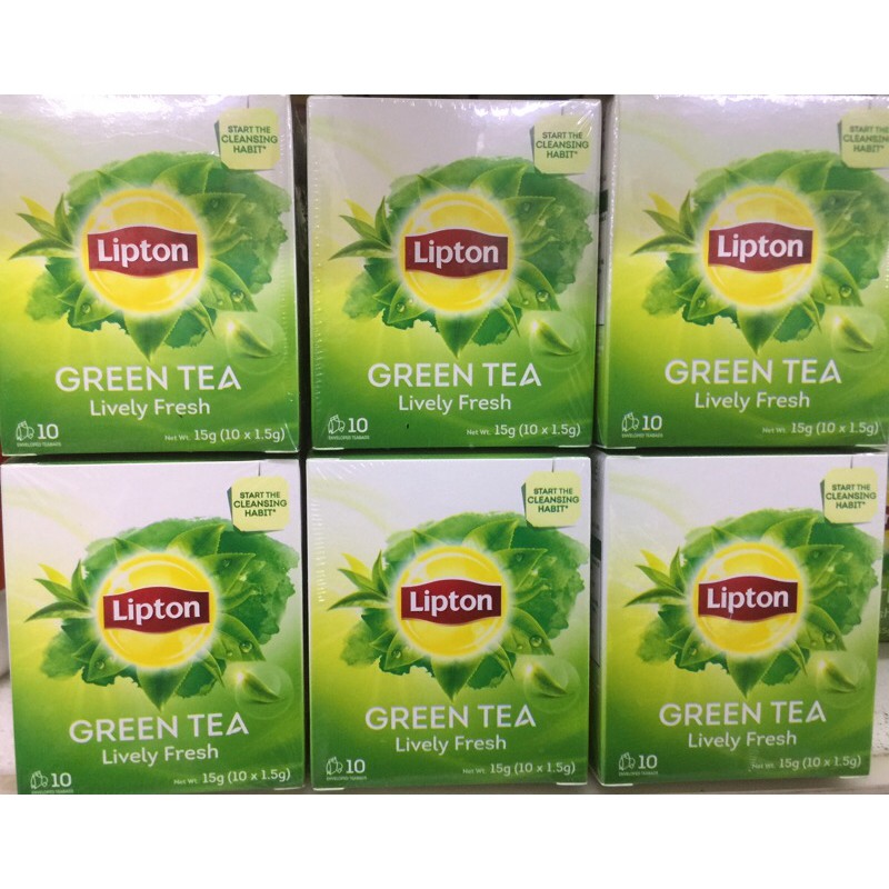 Lipton Green Tea/ Yellow Label & Tesco Peppermint Infusion Shopee