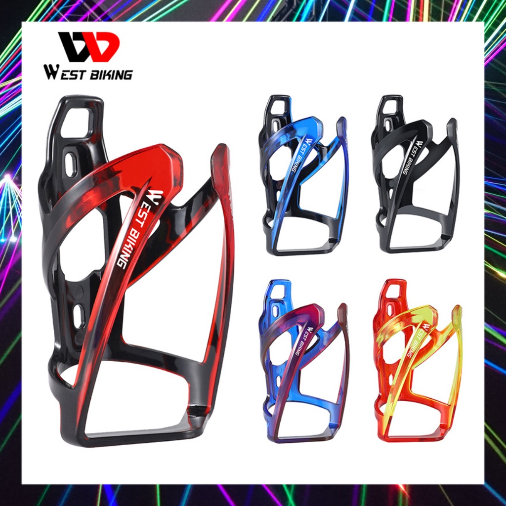 WEST BIKING Bicycle Bottle Cage Ultralight Water Bottle With Holder MTB