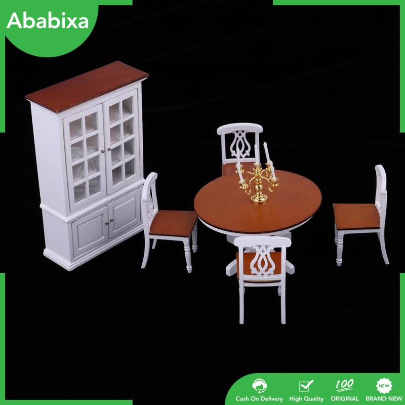 European 1/12 Scale Furniture and Accessories, Dining Room Table Chairs