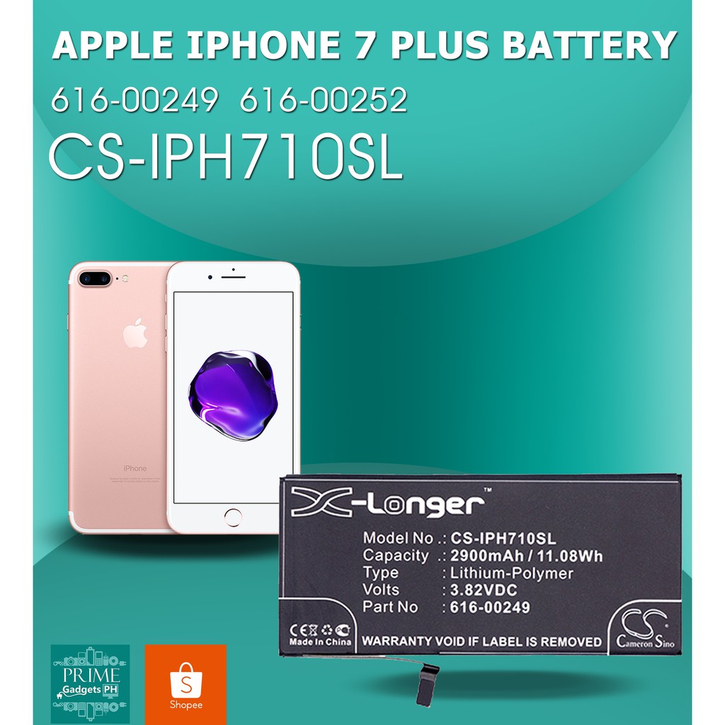 APPLE IPHONE 7 PLUS BATTERY Shopee Philippines