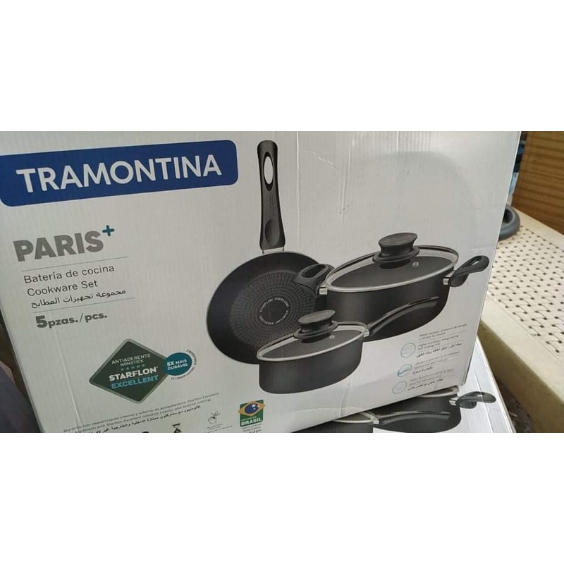 Tramontina Paris 5 pieces cookware set (Dubai) Shopee Philippines