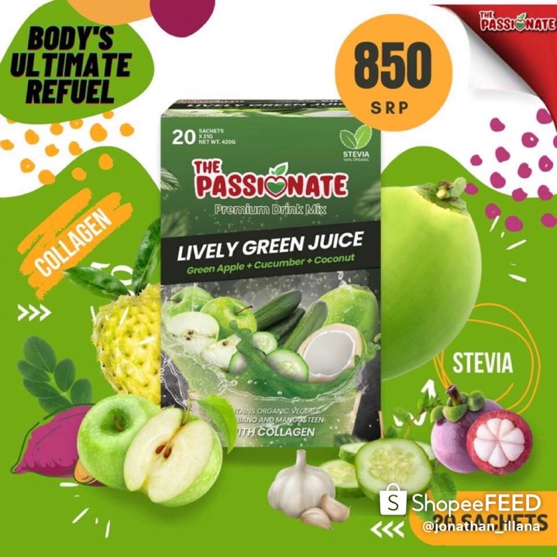 THE PASSIONATE HEALTHY JUICE DRINK Shopee Philippines