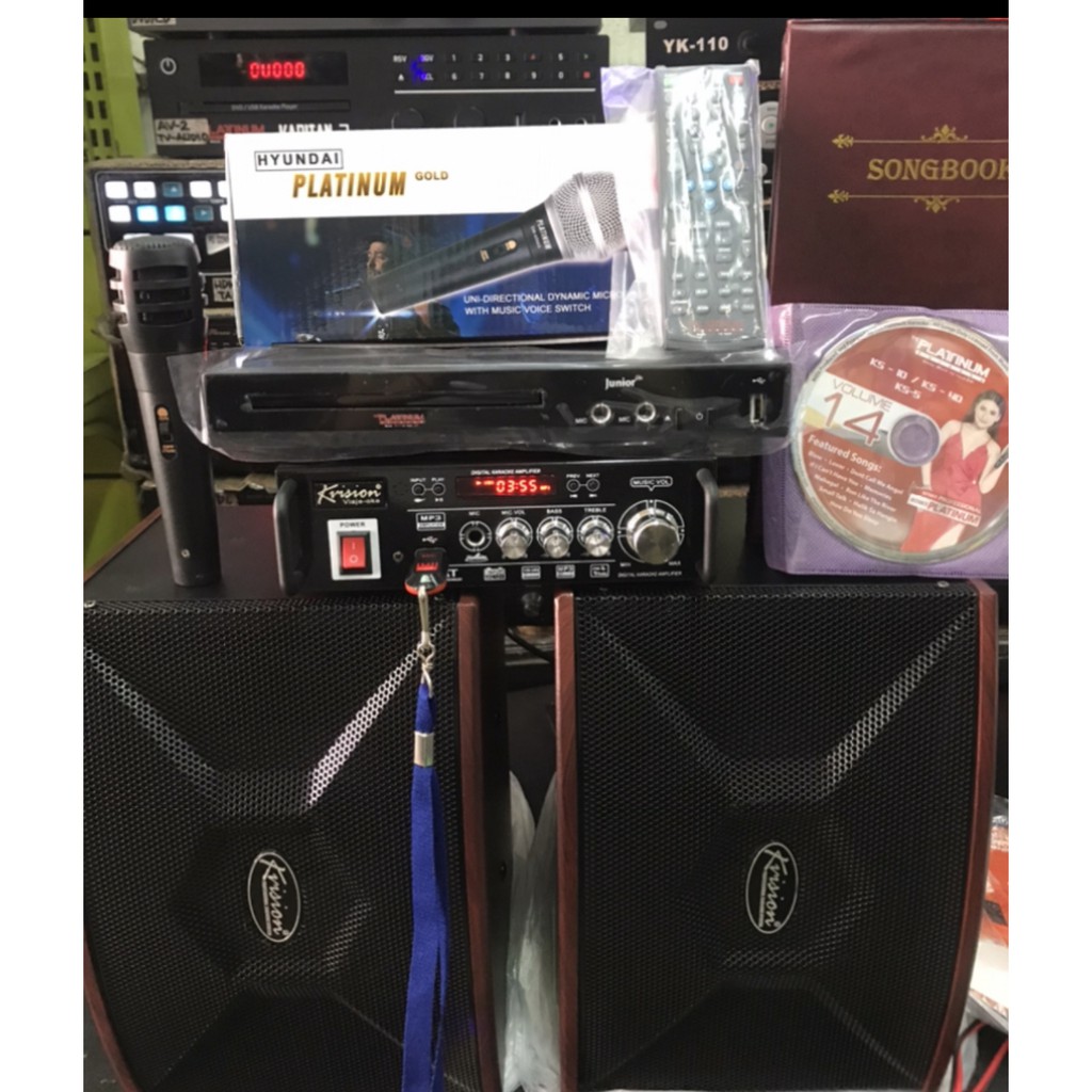 Platinum ks5 karaoke 17,000 Songs Videoke Player & Kvision