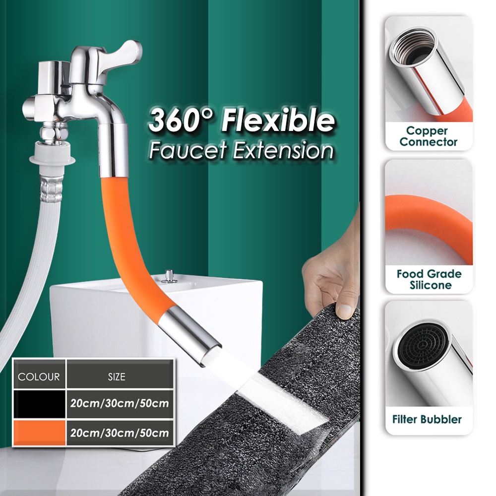 FB Faucet Extension HY108 Kitchen 360 Faucet Extension Flexible Hose