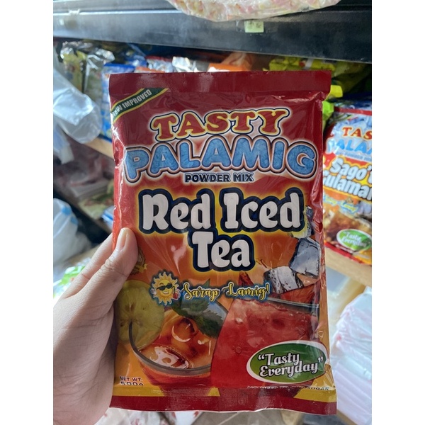 TASTY PALAMIG RED ICED TEA 500g Shopee Philippines