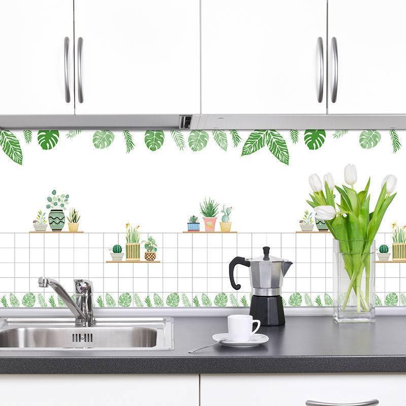60CM*100CM Kitchen Oilproof, Wall Sticker, Hightemperature, Home