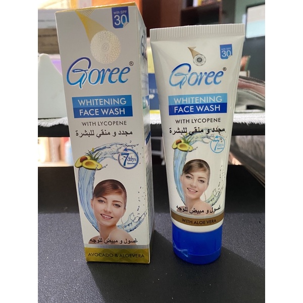 100 Original Goree facial Wash 70 grams. With freebies for 500 pesos