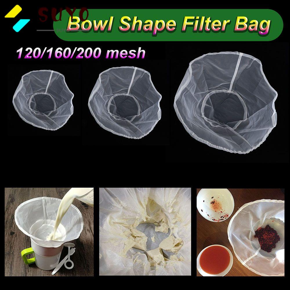 SUYOU Cheesecloth Wine Strainer Fine Mesh Nylon Filter Bag Shopee