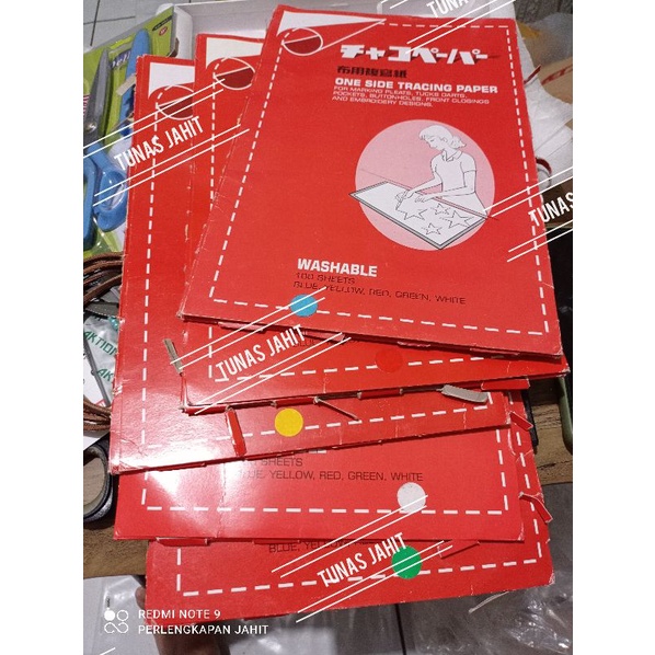 Japanese Sewing PAPER CARBON/Japanese CARBON PAPER/TRACING PAPER