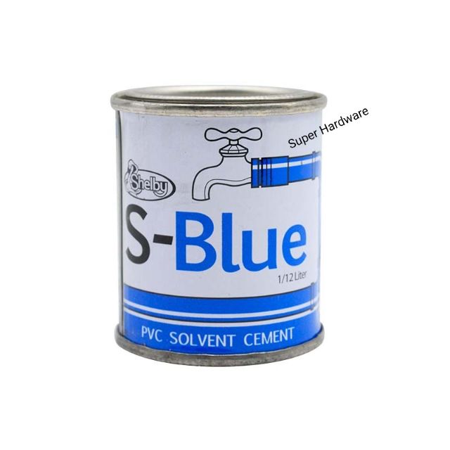 Shelby SBlue PVC Solvent Cement 1/12 Liter (1pcs) Shopee Philippines