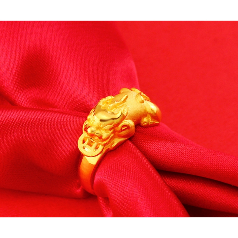 Vietnam sand gold plated 24K bracelet pixiu transport lucky bracelet