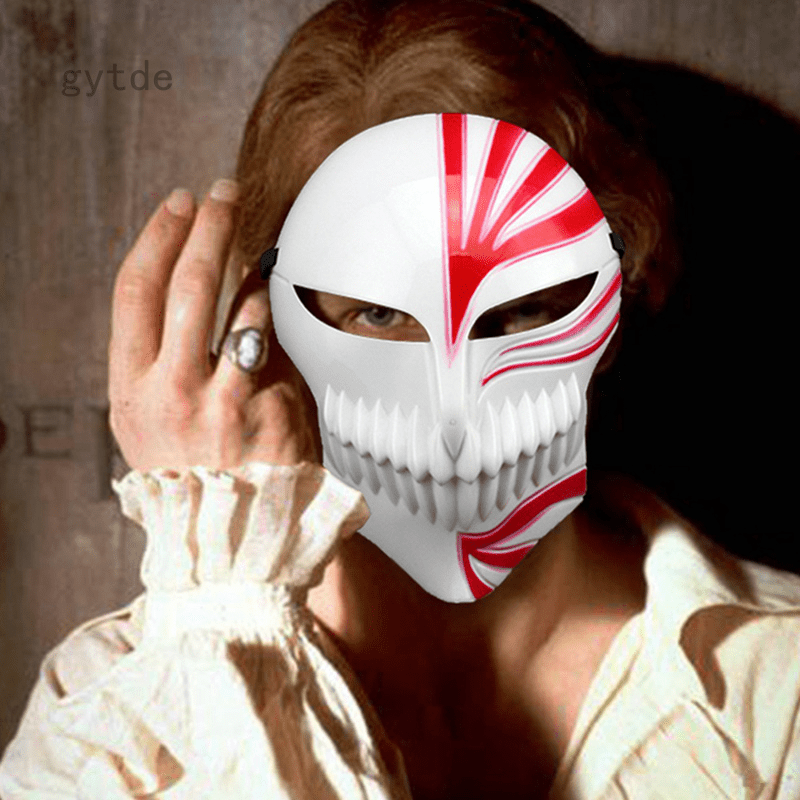 Anime Bleach Ichigo Kurosaki Cosplay Full Hollow Halloween Party PVC Mask Shopee Philippines