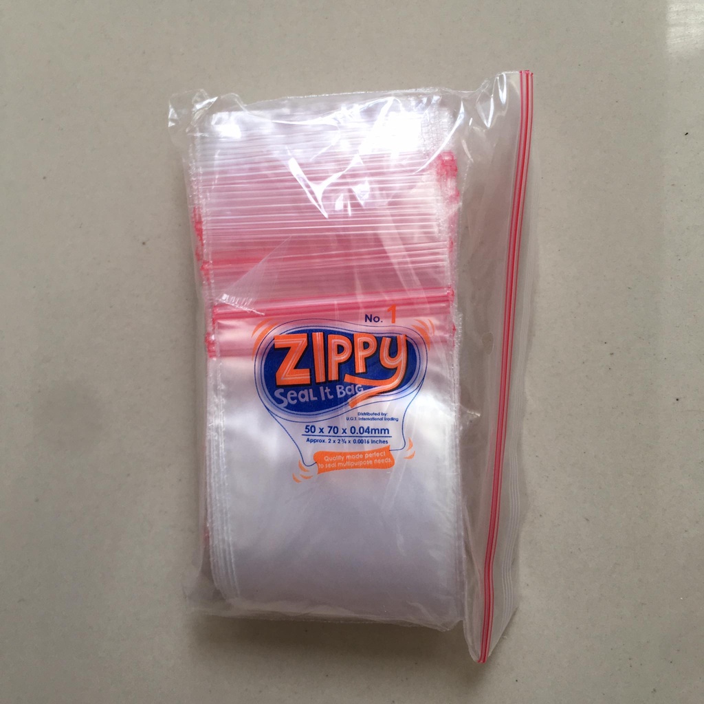 Zippy Seal it Bag Resealable Plastic Bags s 0, 1, 2, 3, 4, 5 (Ziplock