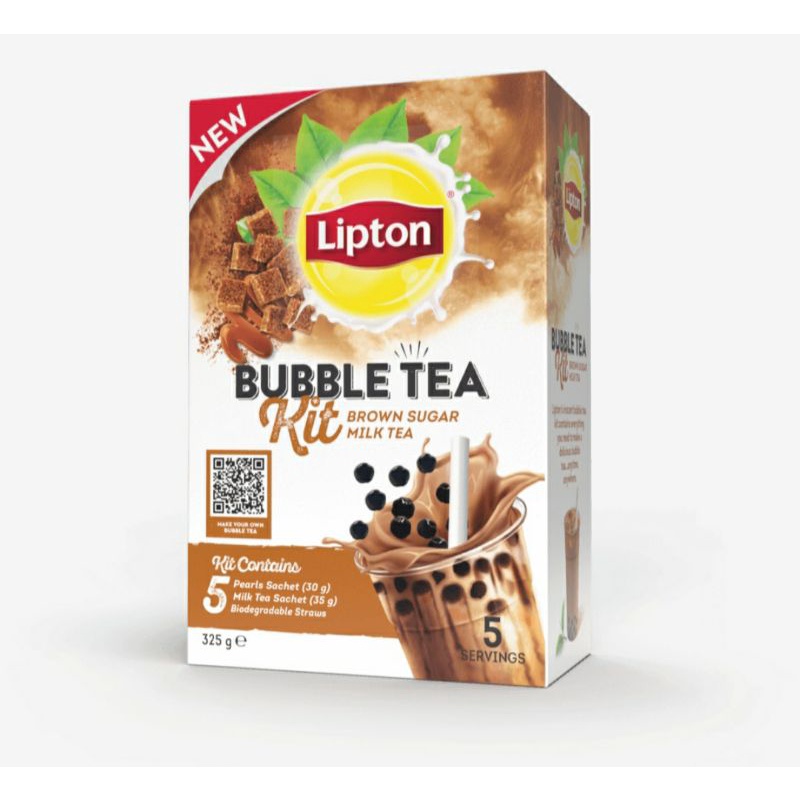 Lipton Bubble Tea Kit / Make Your Own Milk Tea in 5 Servings / 325g Shopee Philippines