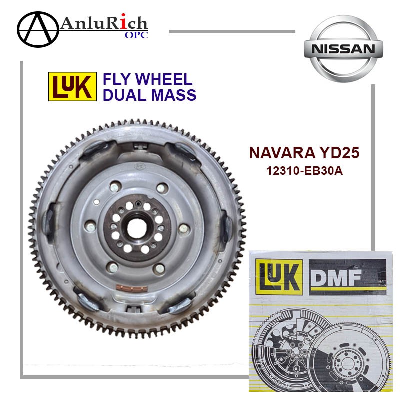 Dual Mass Flywheel Nissan Navara D40 / YD25 Part No 12310EB30A