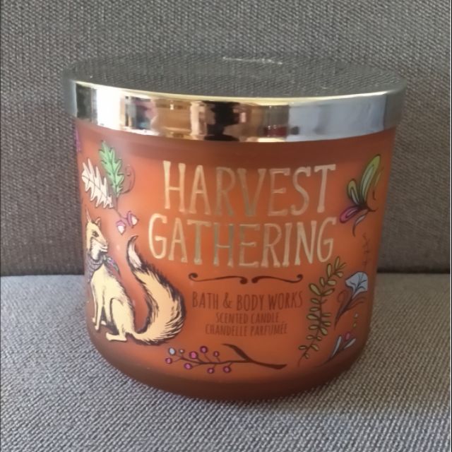 Harvest Gathering, 3Wick Candle, Bath & Body Works Shopee Philippines