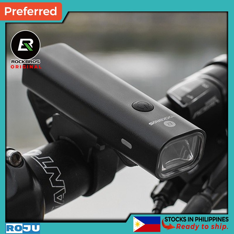 Rockbros Bike Light Front Head Lights Headlight Bicycle LED 400 Lumen