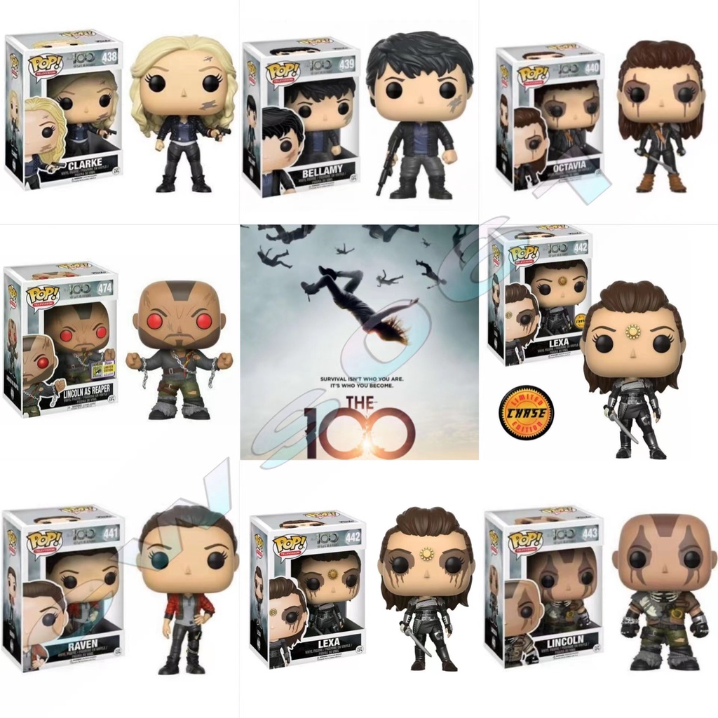 FUNKO POP TV SeriesTHE 100 Figurine Toy Lexa Chase/Lincoln Limited Vinyl Action Figure