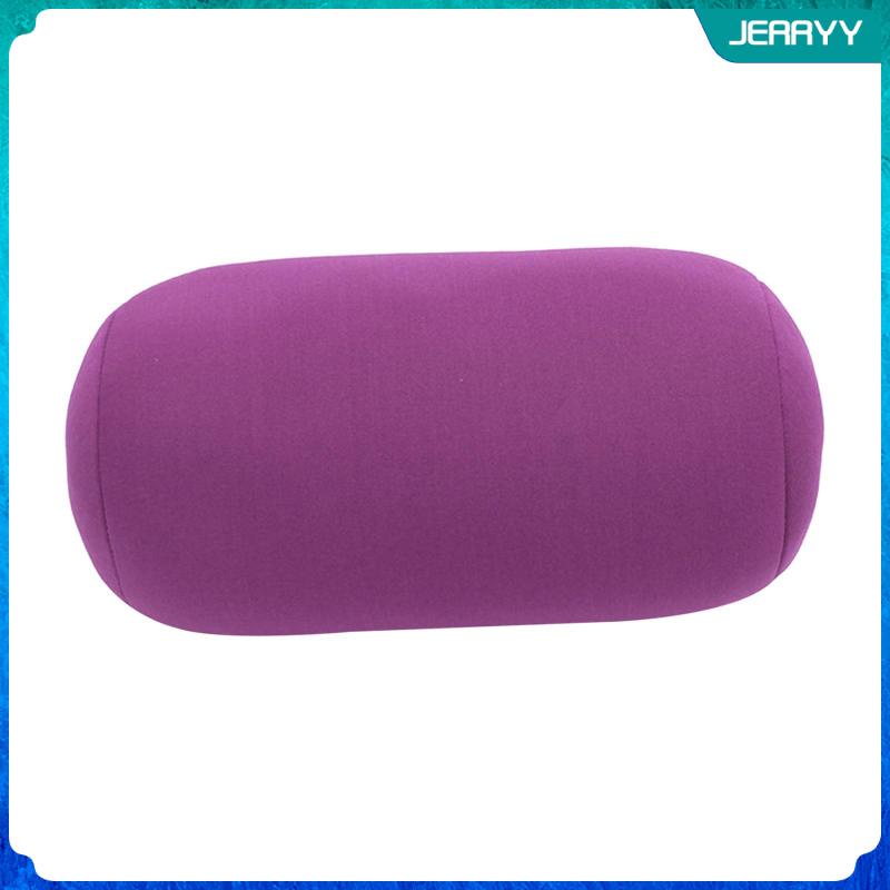 Deluxe Tube Microbead Bolster Pillow with Removable Cover, Odorless