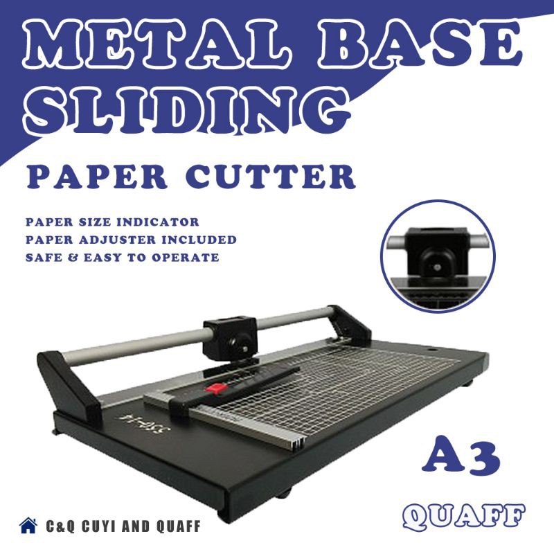QUAFF Sliding Paper Cutter A3 Shopee Philippines