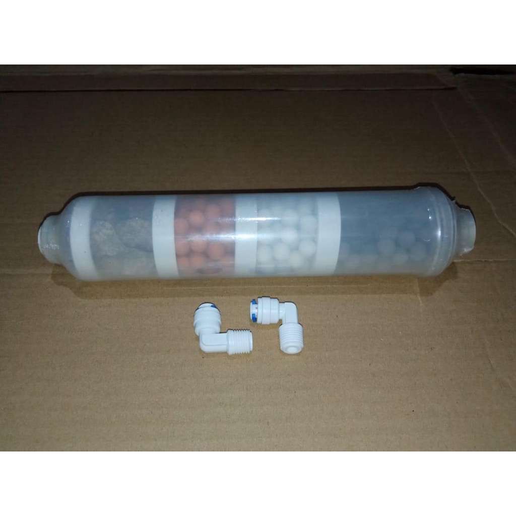 Quick Fitting T33 Activated Alkaline Water Filter Cartridge FREE with