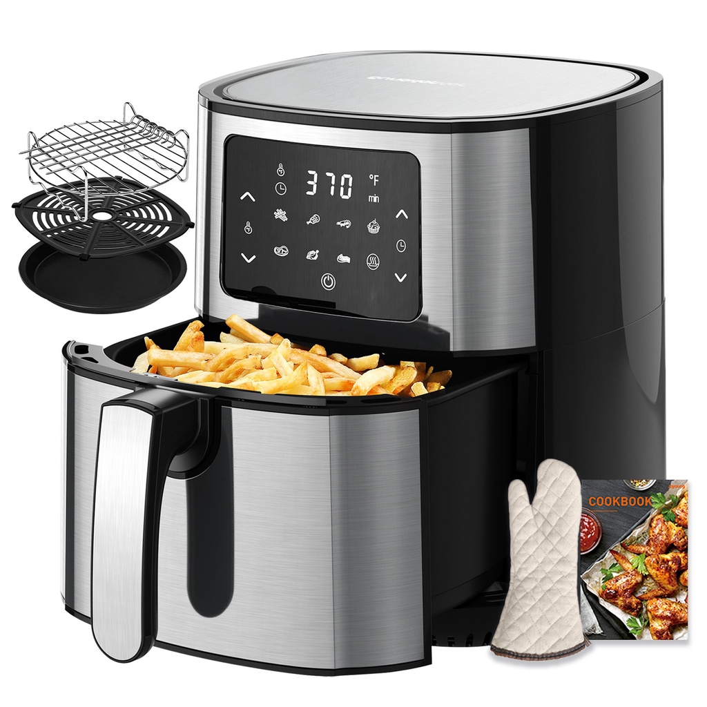 JOYOUNG Air Fryer Oven 5.8Qt Big Capacity Air Fryer Toaster Oven, 8