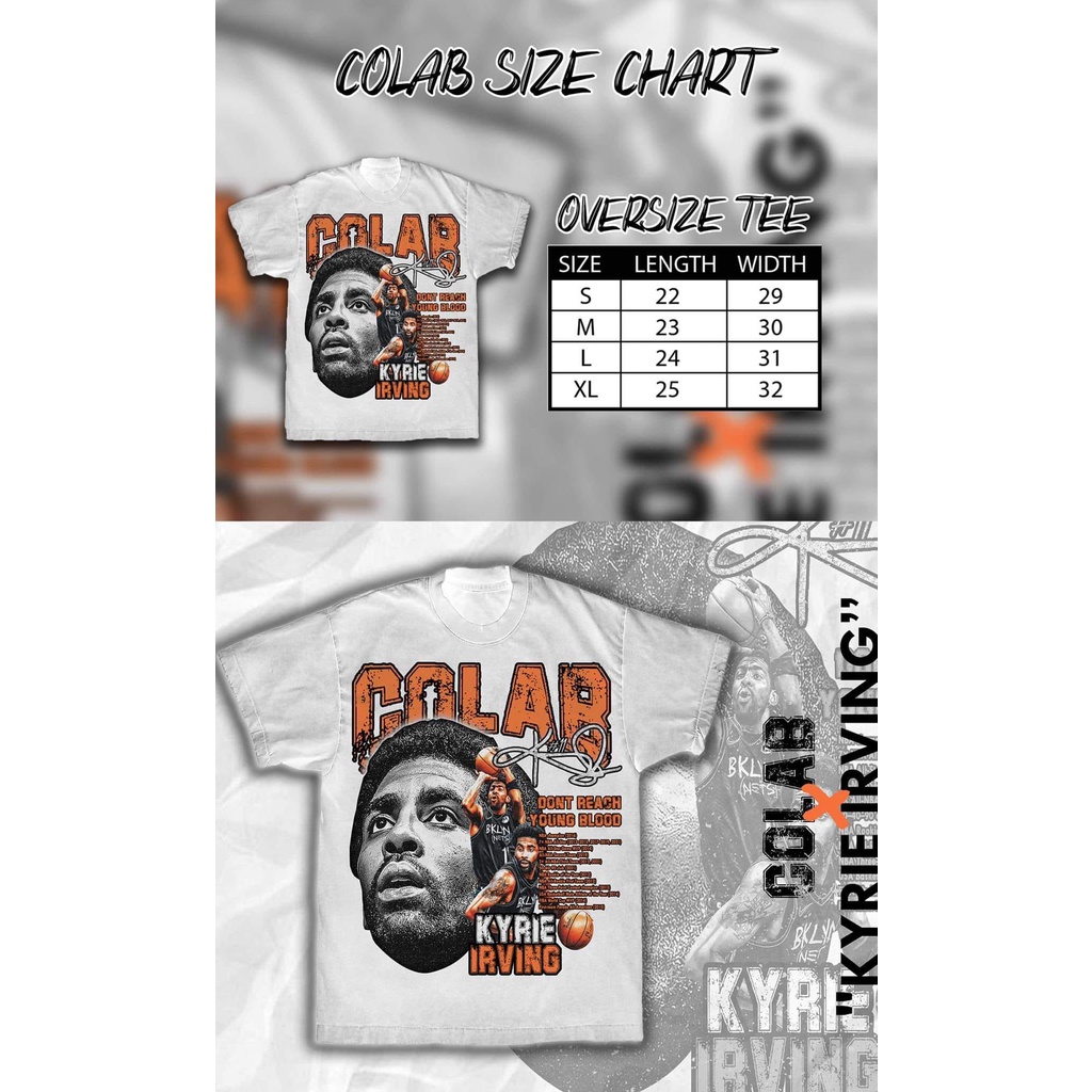 Colab Shirt (Inspired by Kyrie Irving) Shopee Philippines