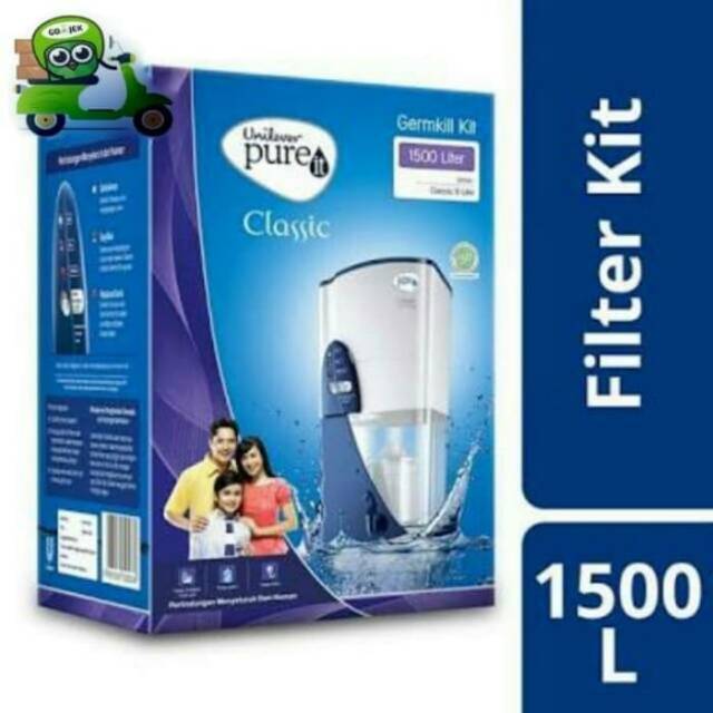 Unilever Germ Kill Kit 1500liter Pure It Classic Water Filter Shopee
