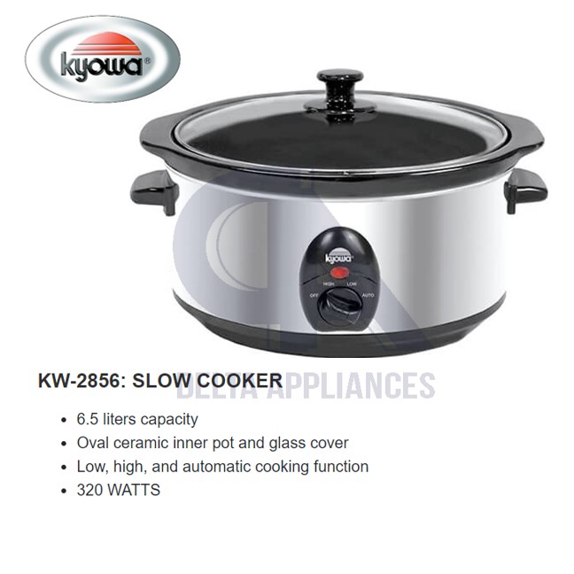 Kyowa Slow Cooker 6.5L KW2856 Shopee Philippines