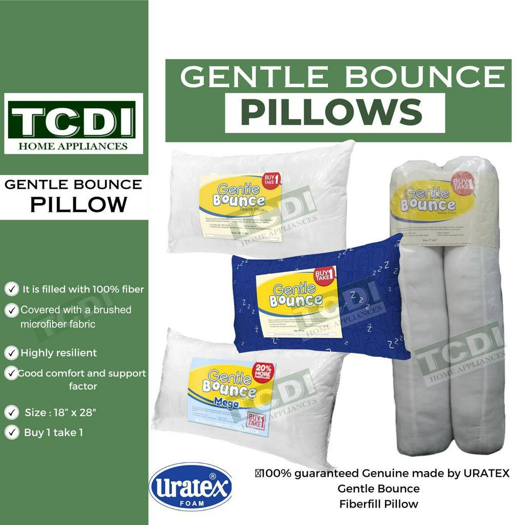 TCD1 Buy 1 take 1 Uratex Gentle Bounce fiber pillow 100 Genuine